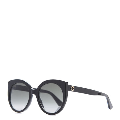 Gucci Acetate Cat Eye Sunglasses GG 0325S Black 1 of 8