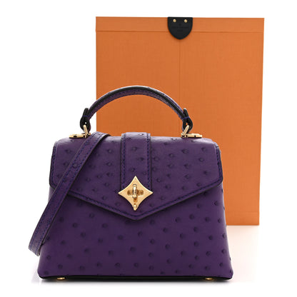 Louis Vuitton Ostrich Rose Des Vents Mini Amethyste 11 of 11