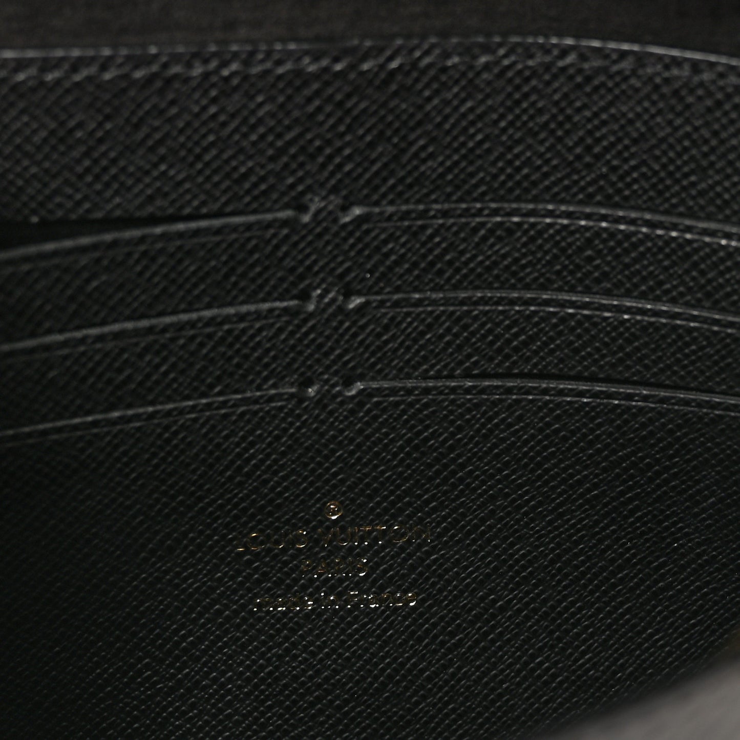 Epi Twist Belt Chain Wallet Black