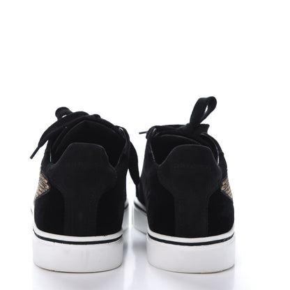 Hermes Velvet Womens Wing Sneakers 37 Black 5 of 10