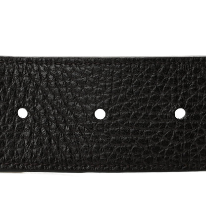 Gucci Calfskin Double G Reversible 37mm Belt 95 38 Black Cocoa 4 of 7
