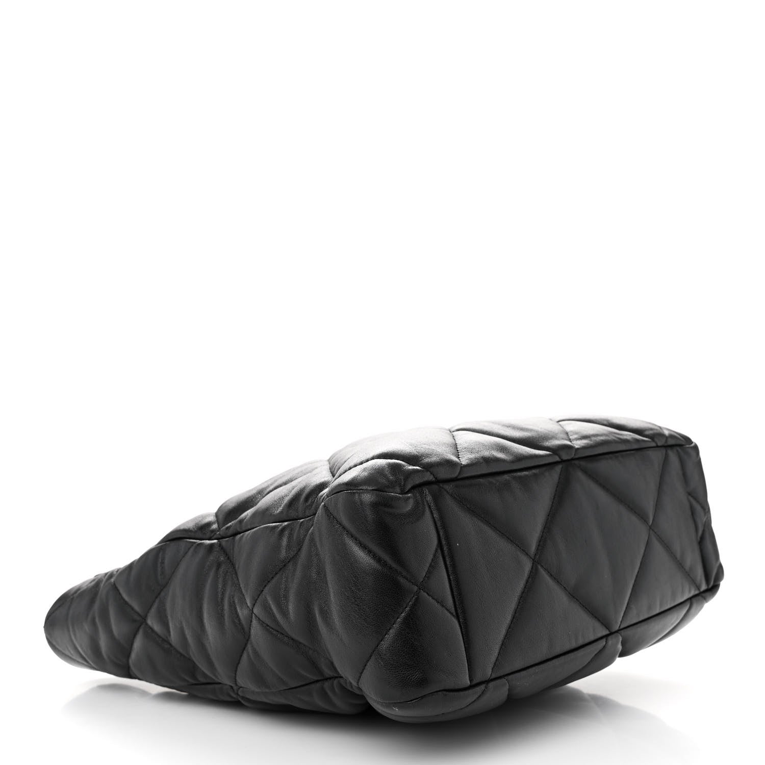 Chanel Lambskin Quilted Chanel 19 Shopping Bag Black 4 of 12