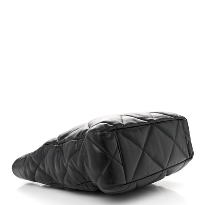 Chanel Lambskin Quilted Chanel 19 Shopping Bag Black 4 of 12