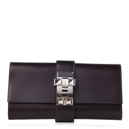 Hermes Box Medor 23 Clutch Chocolate 1 of 7