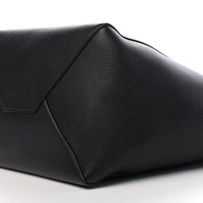 Celine Soft Grained Calfskin Medium Belt Cabas Phantom Black 9 of 9