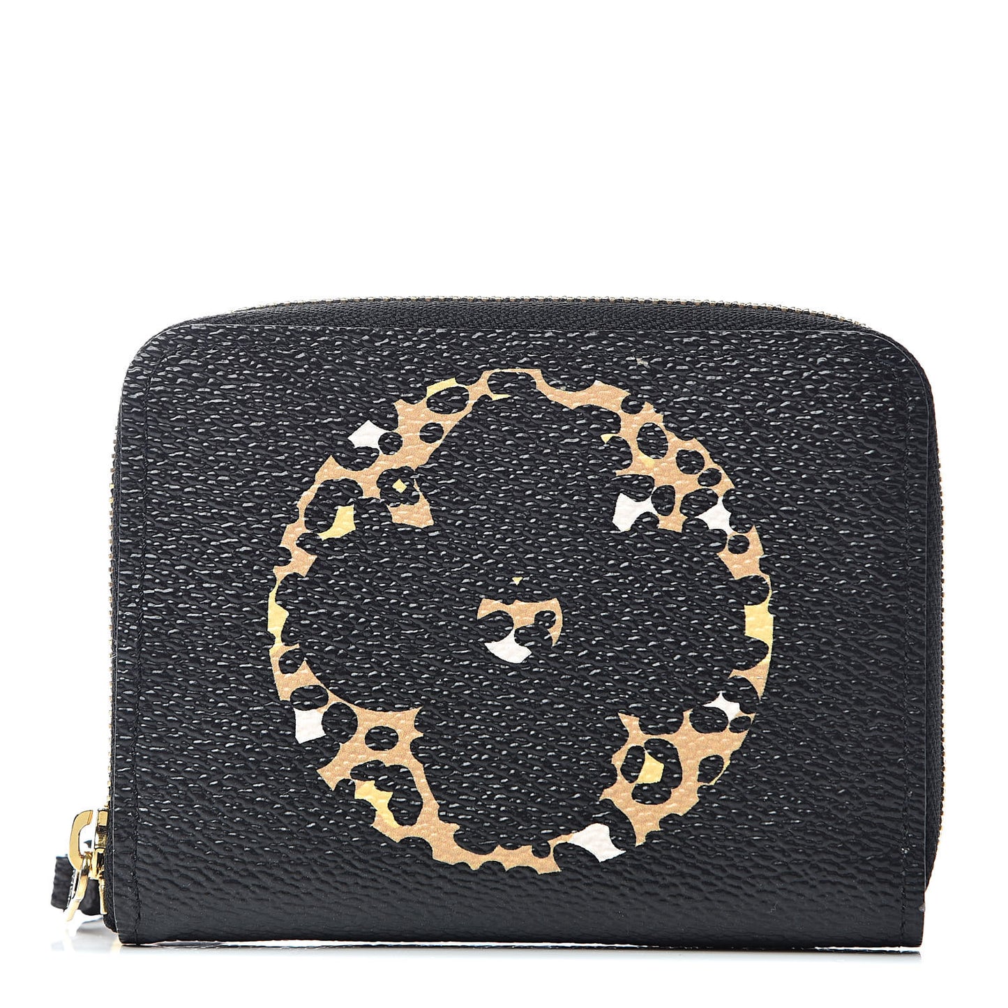 Monogram Giant Jungle Zippy Coin Purse Black