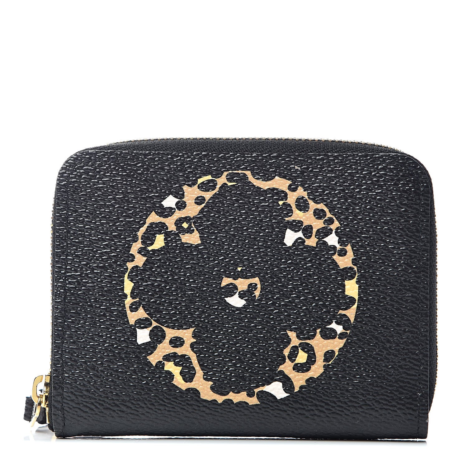 Louis Vuitton Monogram Giant Jungle Zippy Coin Purse Black 1 of 7