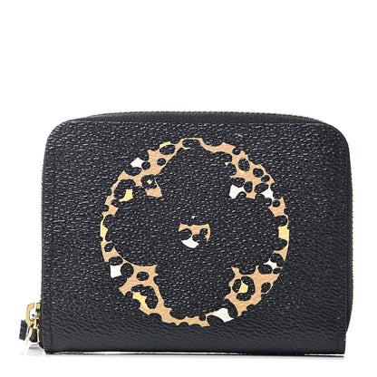 Louis Vuitton Monogram Giant Jungle Zippy Coin Purse Black 1 of 7