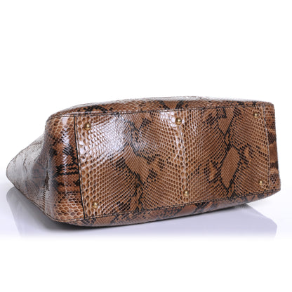 Fendi Python Twins Tote Natural 4 of 7