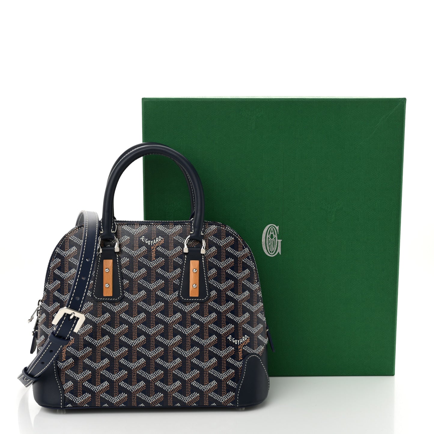 Goyardine Mini Vendome Navy