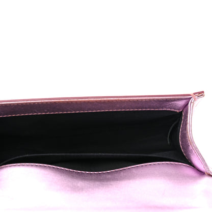 Chanel Metallic Patent Calfskin Quilted Small Boy Flap Pink 5 of 14