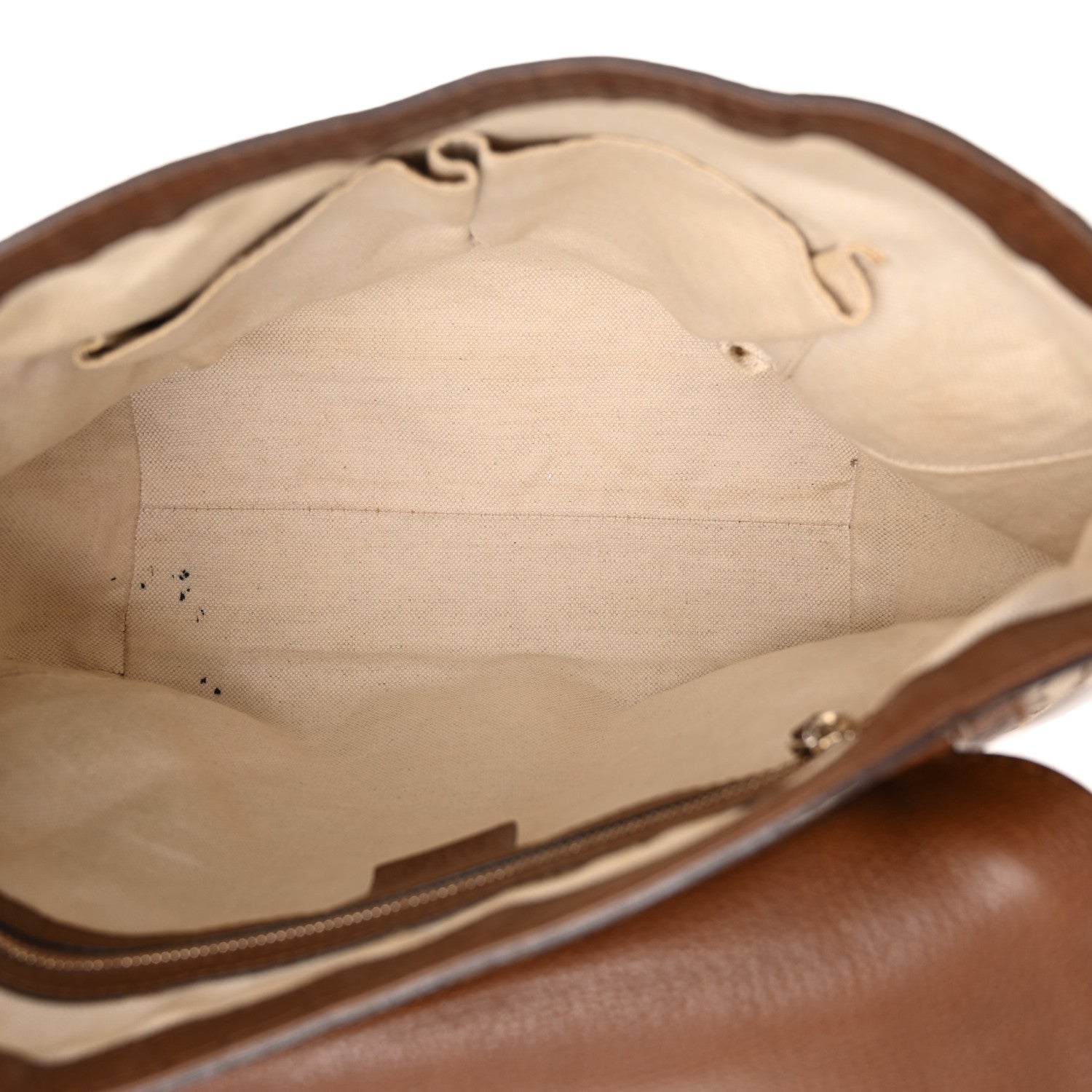 Gucci Monogram Calfskin Medium Bella Flap Bag Brown 5 of 19