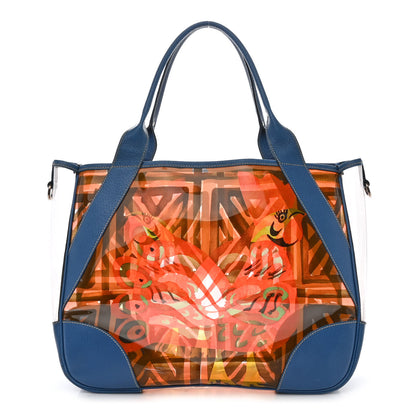 Prada Vinyl Calfskin Tote Multicolor 1 of 13