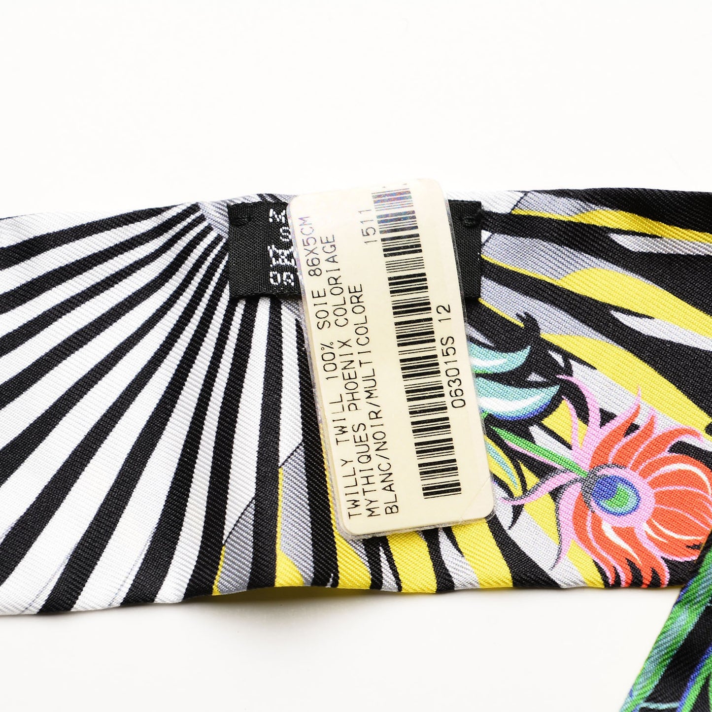 Silk Mythiques Phoenix Coloriages Twilly Blanc Noir Multicolor