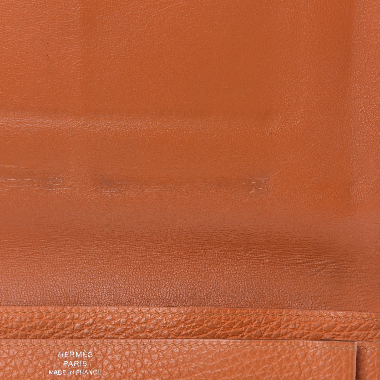 Togo Dogon Duo Wallet Orange