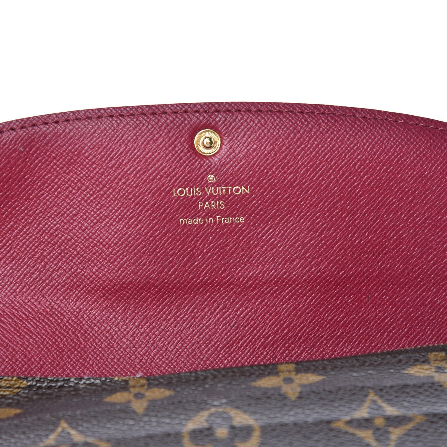 Monogram Emilie Wallet Fuchsia