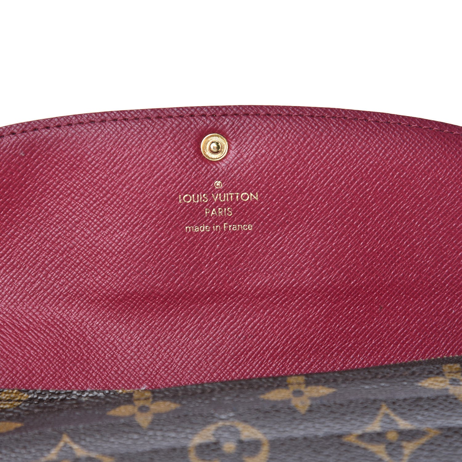 Louis Vuitton Monogram Emilie Wallet Fuchsia 6 of 16