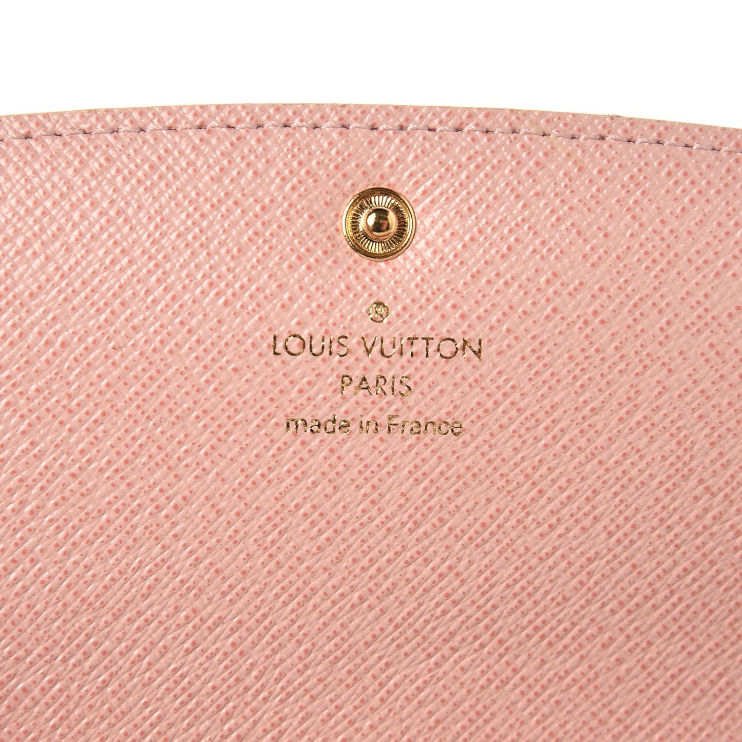 Damier Azur Emilie Wallet Rose Ballerine