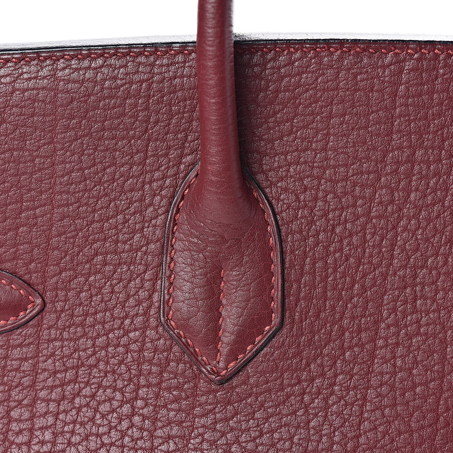 Hermes Fjord HAC Birkin 32 Rouge H 25 of 32