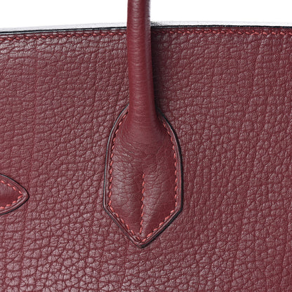 Hermes Fjord HAC Birkin 32 Rouge H 25 of 32