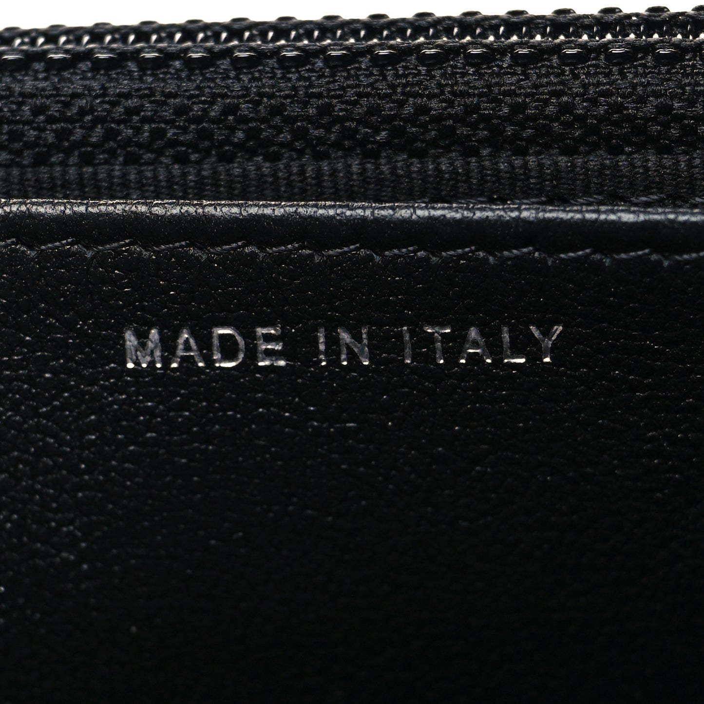 Lambskin Quilted Trendy CC Wallet On Chain WOC So Black
