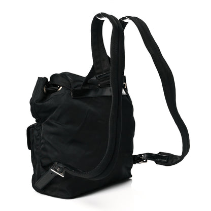 Prada Nylon Vela Medium Backpack Black 2 of 9