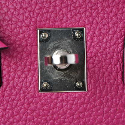Hermes Togo Birkin 25 Rose Pourpre 31 of 35