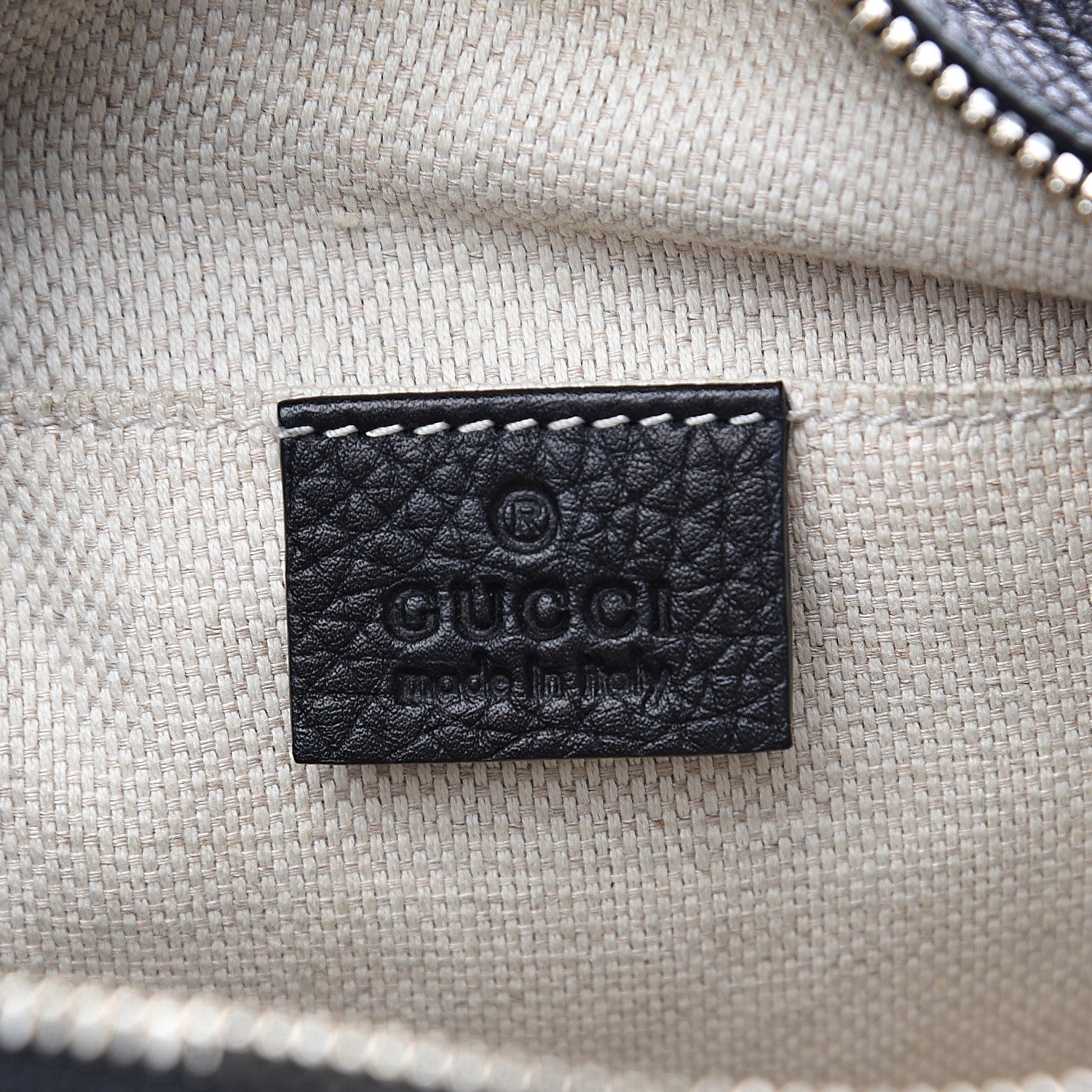 Gucci Pebbled Calfskin Small Soho Disco Bag Black 5 of 10