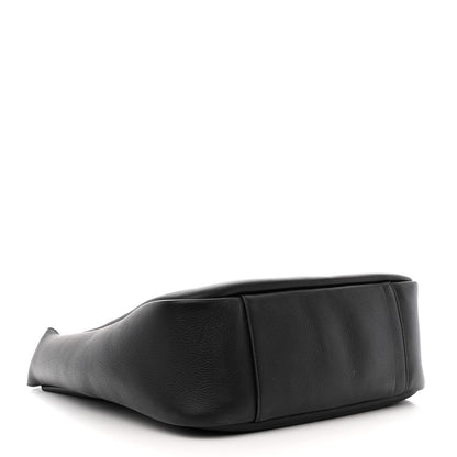 Saint Laurent Smooth Calfskin Large Le 5 A 7 Soft Hobo Black 4 of 10