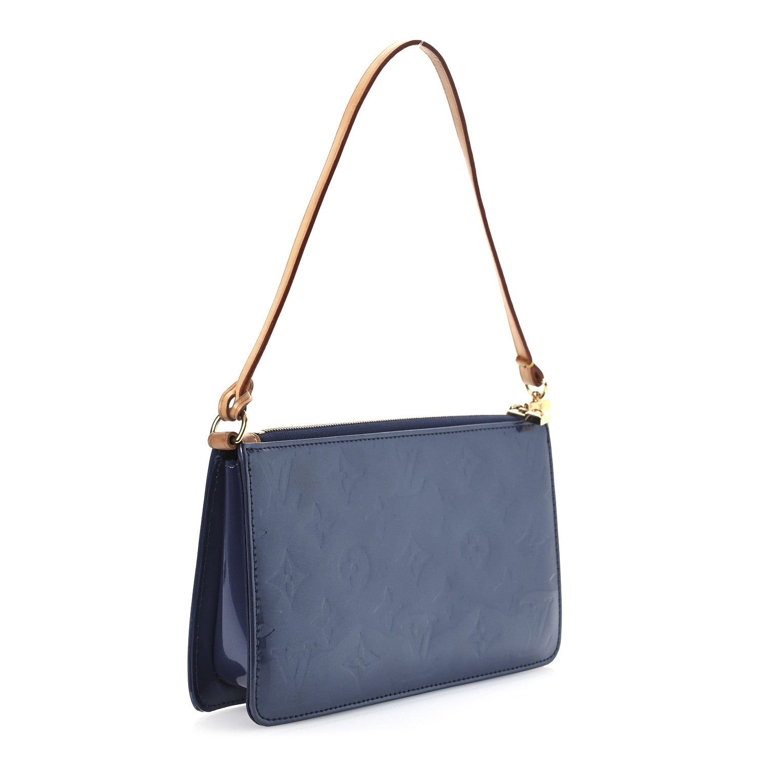 Louis Vuitton Vernis Lexington Pochette Indigo 3 of 11