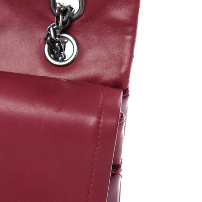 Chanel Distressed Patent Quilted 2.55 Reissue 227 Flap Red 10 of 14