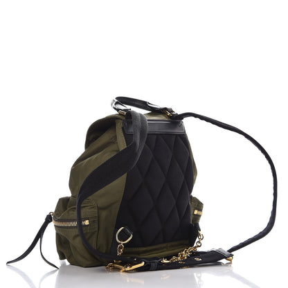 Burberry Nylon Small Rucksack Backpack Green 3 of 11
