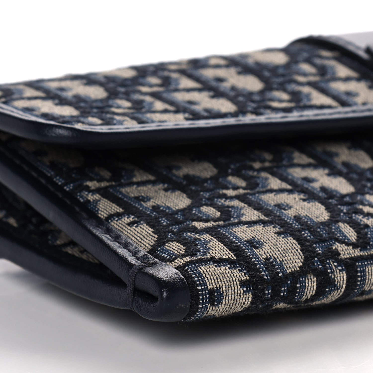 Christian Dior Oblique 30 Montaigne Chain Pouch Blue 9 of 11