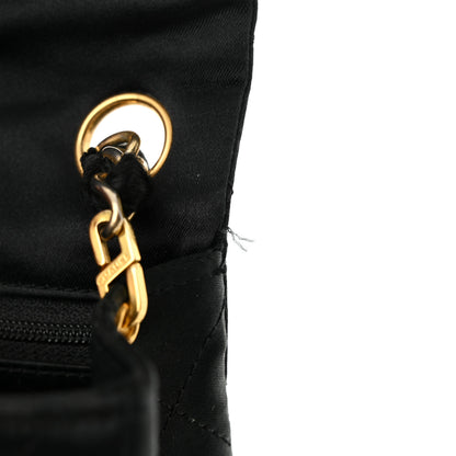 Chanel Satin Quilted Mini Square Flap Black 11 of 16