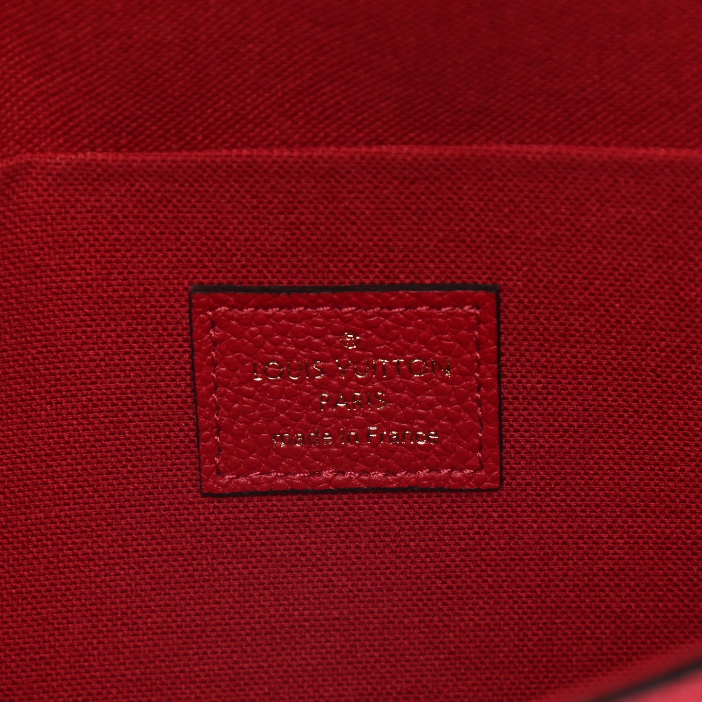 Empreinte Pochette Felicie Chain Wallet Cherry