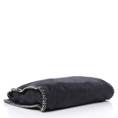 Stella McCartney Shaggy Deer Falabella Fold Over Tote Navy 4 of 9