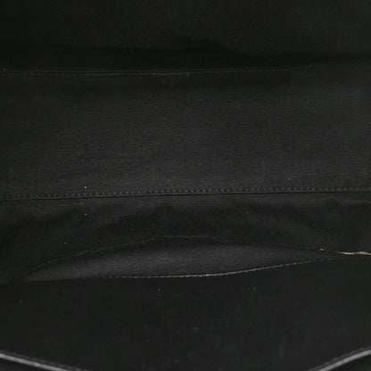 Saint Laurent Crinkled Calfskin Matelasse Monogram Medium Niki Shopper Tote Black 5 of 10
