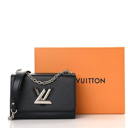 Louis Vuitton Epi Twist Shoulder Bag MM Black 12 of 12