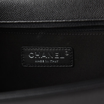 Chanel Caviar Quilted New Medium Boy Flap Black 5 of 9