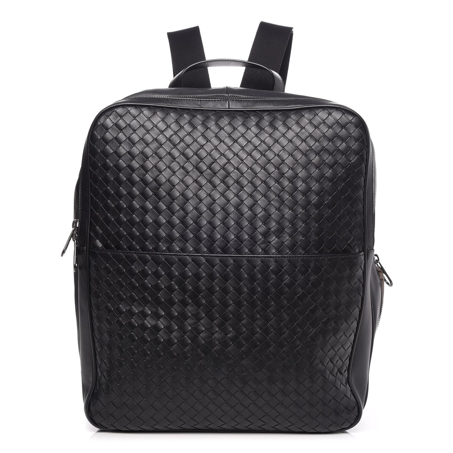 Nappa Intrecciato Backpack Nero Black
