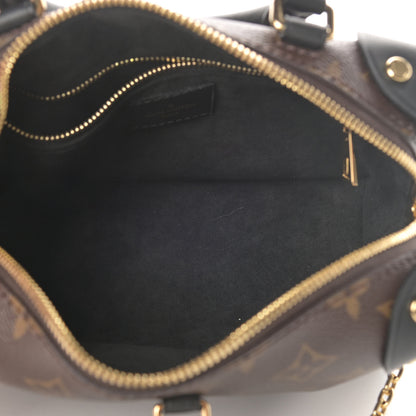 Louis Vuitton Monogram Petite Malle Souple Black 4 of 4