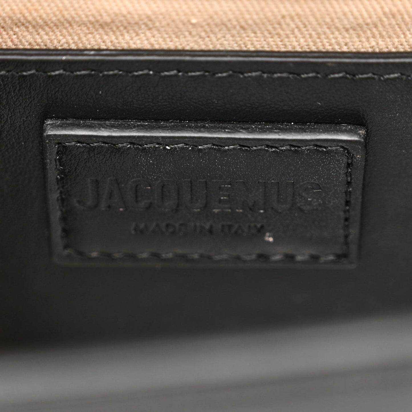 Smooth Calfskin Le Grand Bambino Black