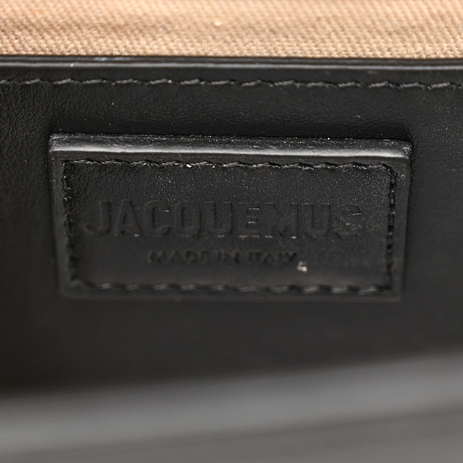 Jacquemus Smooth Calfskin Le Grand Bambino Black 6 of 13