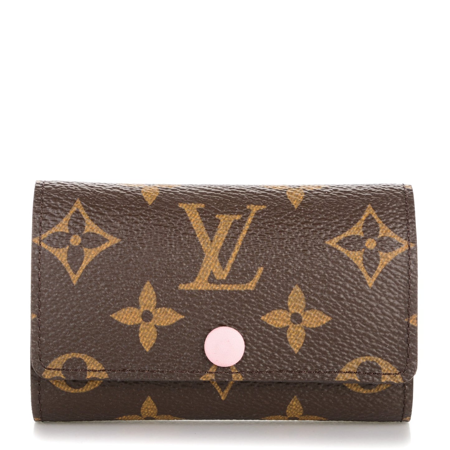 Monogram Multicles 6 Key Holder Rose Ballerine