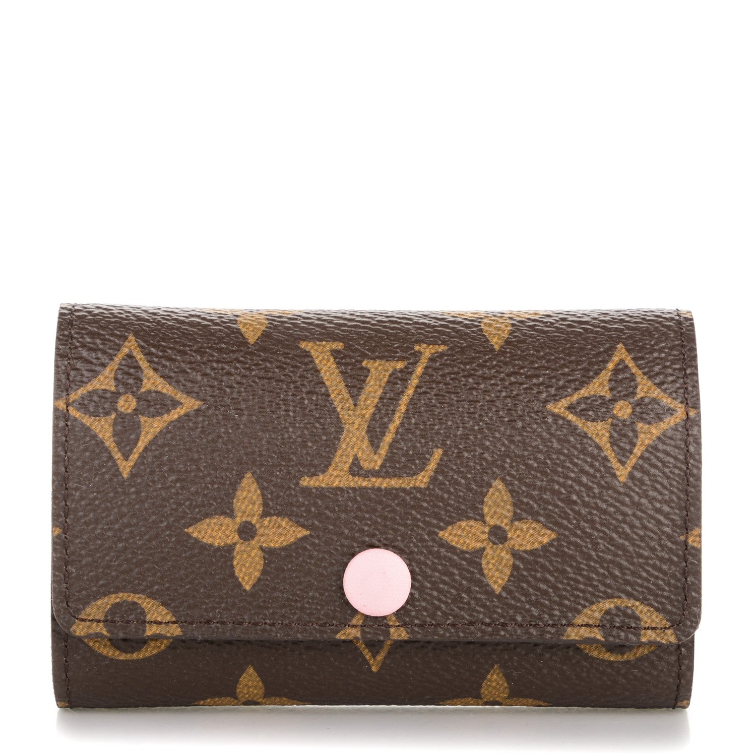 Louis Vuitton Monogram Multicles 6 Key Holder Rose Ballerine 1 of 7