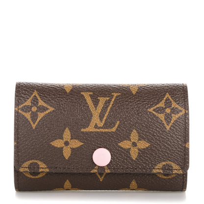 Louis Vuitton Monogram Multicles 6 Key Holder Rose Ballerine 1 of 7
