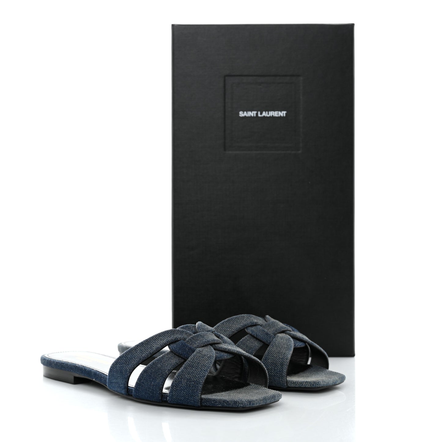Denim Tribute 05 Slide Sandals 35 Deep Navy Jeans