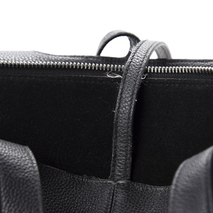 Celine Baby Grained Calfskin Small Tri-Fold Bag Black 8 of 11