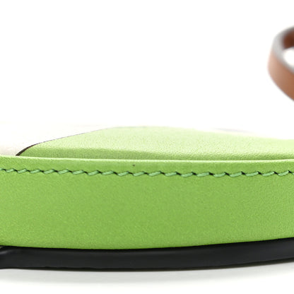 Loewe X MY NEIGHBOR TOTORO Calfskin Mini Heel Pouch Apple Green 9 of 10