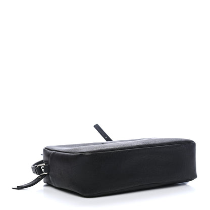 Saint Laurent Lambskin Monogram Small Lou Camera Bag Black 4 of 9